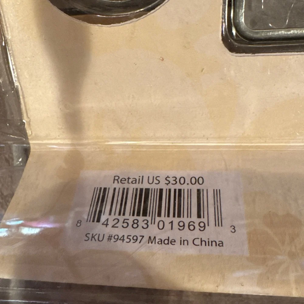 NEW Family Tree Photo Frame Display 9 Double Sided Hanging Frames Metal NOS - Picture 5 of 11